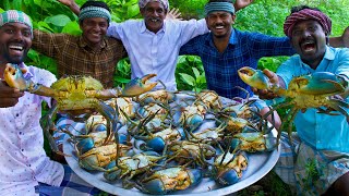 KING SIZE CRAB  2Kg Crabs  Samba Nandu  Traditional Crab Gravy  Big Size 20 Crab  Cooking Crab [upl. by Auqenwahs]