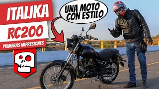 Italika RC200 Parte 1 Primeras impresiones  aLets Go [upl. by Notsa]