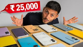 5 Best Smartphones Under ₹25000 [upl. by Lepp588]