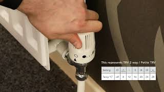 How to use your Thermostatic Radiator Valve TRV [upl. by Shara635]