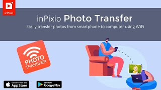 Mobile app  inPixio Photo Transfer  Tutorial [upl. by Dee Dee]