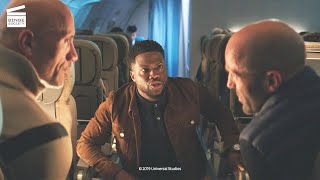 Fast and Furious Hobbs and Shaw Air Marshal scene HD CLIP [upl. by Dnartreb164]