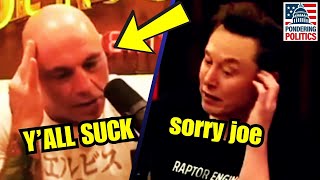 Watch FED UP Joe Rogan CALL OUT Trump FAILURES to Elons Face [upl. by Nette]