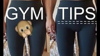 HOW TO AVOID CAMEL TOE IN LEGGINGS   GYM TIPS amp TRICKS [upl. by Enak678]