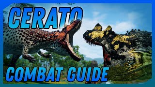 Ceratosaurus Combat Guide  Evrima [upl. by Lemmy]