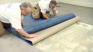 Forbo Marmoleum Sheet Installation Video [upl. by Orwin]