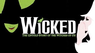 WICKED  For Good KARAOKE duet  Instrumental with lyrics on screen [upl. by Neirol]