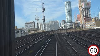 4K Cabview Class 444 029 London Waterloo  Southampton Central  15062017 [upl. by Hayimas]