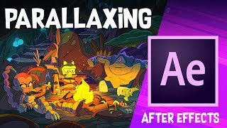 Parallaxing a Background in Adobe After Effects [upl. by Ahsed]