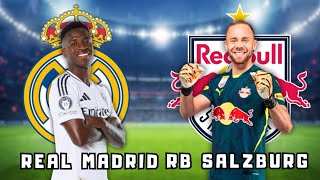 Champions league 2425  Real Madrid VS RB Salzburg highligts  vinicius championsleague mbappe [upl. by Koller]