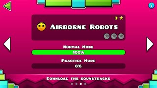 Airborne Robots  Geometry Dash Meltdown [upl. by Durst]