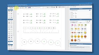 MathematikAufgabenfelder im Worksheet Crafter [upl. by Acireed]