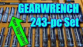 NEW Gearwrench 243Piece Tool Set Review [upl. by Ierbua]