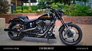 Harley CVO Pro Street Breakout Test [upl. by Aillemac]