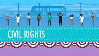 Civil Rights and the 1950s Crash Course US History 39 [upl. by Gnilhsa]