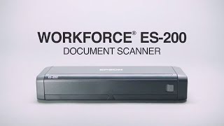 Epson WorkForce ES200 Scanner  Take the Tour [upl. by Albur]