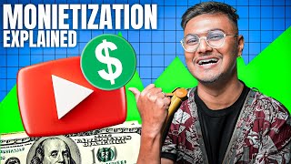 YouTube Monetization Explained Get Monetized and Make Money With YouTube Partner Program 2024 [upl. by Lledraw]