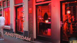 Amsterdam Red Light District Walking Tour An Exploration [upl. by Gnok]