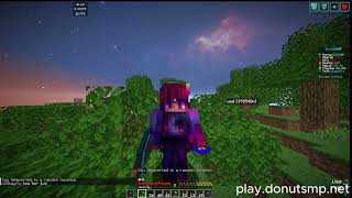 B2B BASES DONUT SMP base raids ep 1 [upl. by Leopoldeen]