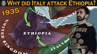 Why did Italy attack Ethiopia in 1935 [upl. by Ainedrag]