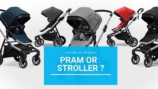 Stroller and Pram  Are they different  Stroller vs Pram [upl. by Burrill55]