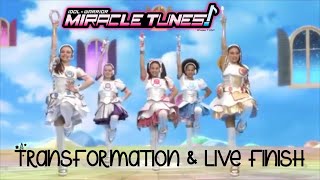 Idol x Warrior Miracle Tunes Italia Transformation amp Live Finish 5Member Version [upl. by Enecnarf]