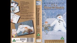 The Snowman 1982 UK VHS [upl. by Ysor]