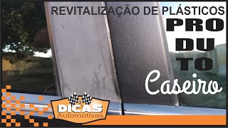 Revitalização de plásticos e parachoques com produto caseiro  Dicas Automotivas [upl. by Alul926]