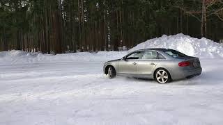 Audi QUATTRO vs Subaru AWD in SNOW [upl. by Ocirled752]