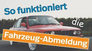 FahrzeugAbmeldung so gehts I Kennzeichenboxde [upl. by Hunt]