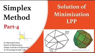 Simplex Method Part 4 Minimization Problem [upl. by Valdes]