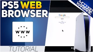 How to Access the PS5 Web Browser [upl. by Nnyrb]