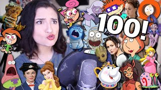 100 Voice Impressions [upl. by Nora700]