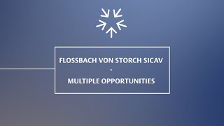 Flossbach von Storch SICAV  Multiple Opportunities  Kurz erklärt [upl. by Ayanej]