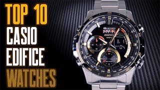 Top 10 Best Casio Edifice Watches 2019 [upl. by Friede268]