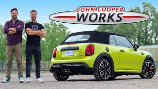 2022 MINI Cooper JCW Quick Review  Spicy But Pricey [upl. by Allyce973]