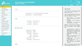 TPLINK wifi Router configuration [upl. by Uzzi]