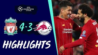 Salah scores a double after Salzburg scare  Liverpool vs Salzburg  Highlights [upl. by Floro401]