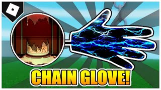 Slap Battles  How to get CHAIN GLOVE  quotTHE ACCIDENTquot BADGE ROBLOX [upl. by Lorens997]