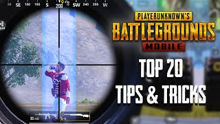 Top 20 Tips amp Tricks in PUBG Mobile  Ultimate Guide To Become a Pro 17 [upl. by Lambert]