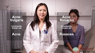 Diagnosing Acne vs Rosacea Stanford Medicine 25 [upl. by Digdirb84]