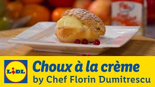 Choux à la crème • Gateste cu Chef Florin Dumitrescu [upl. by Narcho645]