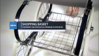 Inglesina Classica Pram Demo [upl. by Niatsirt]