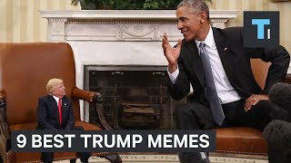 9 Best Memes From Trumps First 100 Days In Office [upl. by Fesoy]