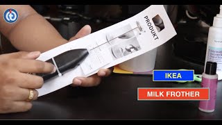 IKEA MILK FROTHER Review amp Battery Installation [upl. by Gemoets]