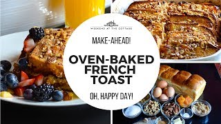 The best OVENBAKED FRENCH TOAST recipe [upl. by Eikciv955]