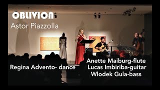 Astor Piazzolla Oblivion Flute Tango Argentina [upl. by Jareen936]