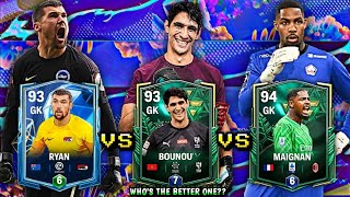 MAIGNAN VS BOUNOU VS RYAN WHOS THE BETTER ONE FC MOBILE [upl. by Imot]