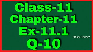 Ex111 Q10 Class 11  Conic Section  NCERT Math [upl. by Nanni]