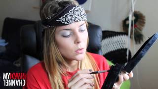 HOW TO CHOLA MAKEUP [upl. by Ylen712]